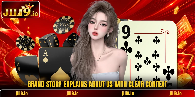 Brand story explains about us with clear context Brand story explains about us with clear context