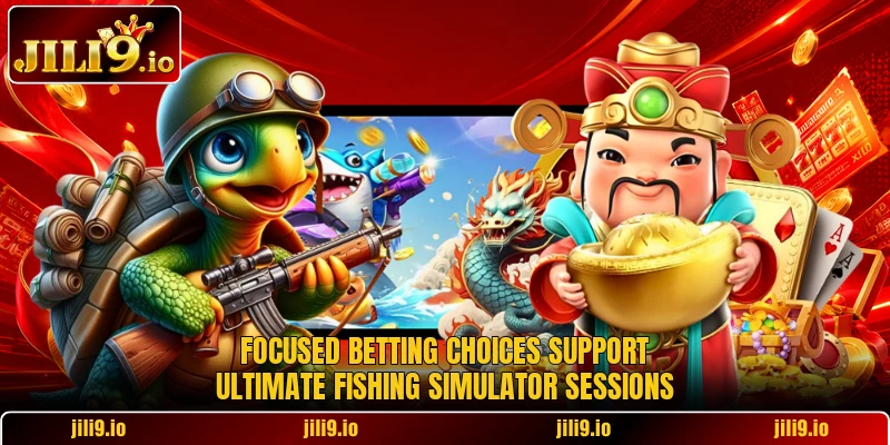 Focused betting choices support Ultimate Fishing Simulator sessions
