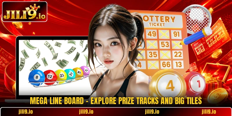 Mega Line Board - Explore Prize Tracks And Big Tiles