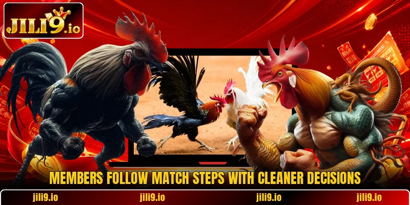 Members follow match steps with cleaner decisions Members follow match steps with cleaner decisions