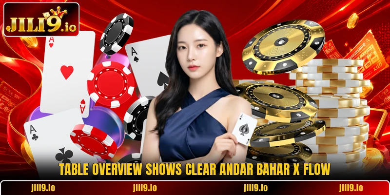 Table overview shows clear Andar Bahar X flow